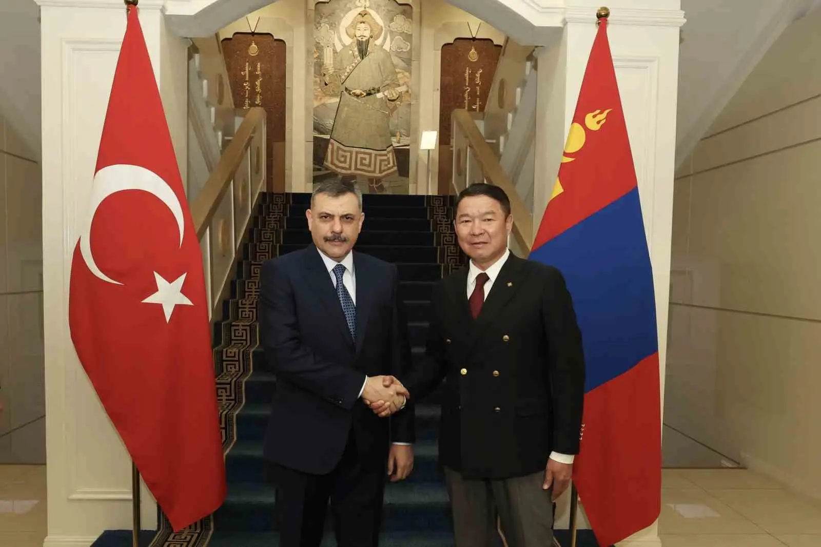 İçişleri Bakanı Mustafa Çiftçi, Moğolistan temasları kapsamında Türkiye-Moğolistan Karma Ekonomik