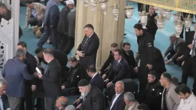 İçişleri Bakanı Mustafa Çiftçi, bir dizi programa katılmak üzere geldiği