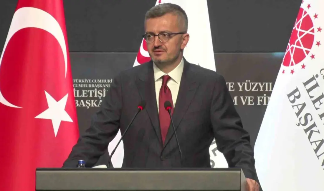 Cumhurbaşkanlığı İletişim Başkanı Prof. Dr. Burhanettin Duran, “Türkiye, özellikle son
