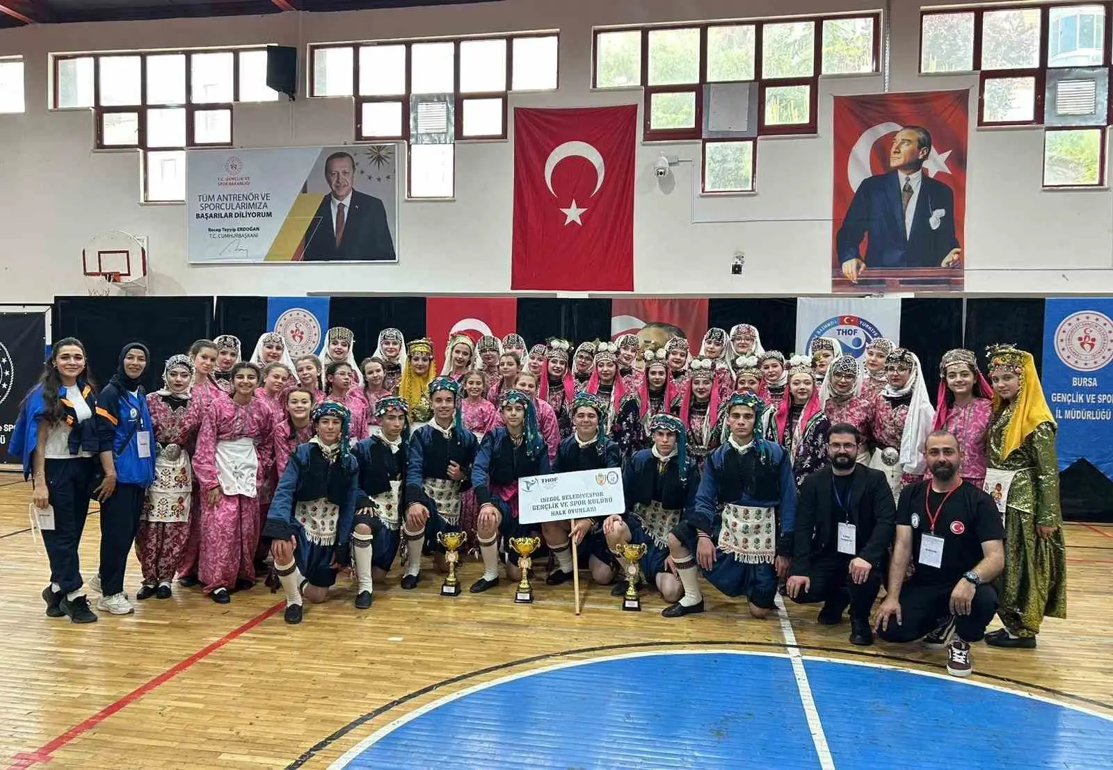 İnegöl Belediyesi Halk Dansları Topluluğu, Gençlik ve Spor Bakanlığı Türkiye