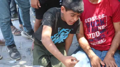 İsrail ordusunun Gazze Şeridi’ndeki bir karakola yönelik düzenlediği hava saldırısında