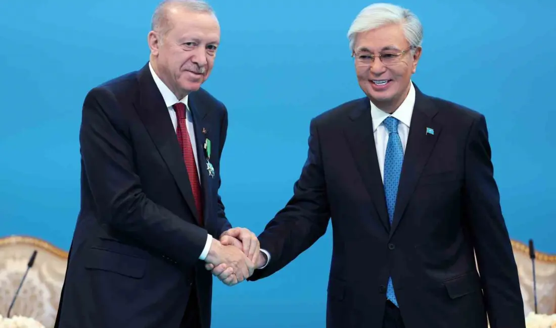 Kazakistan Cumhurbaşkanı Kasım Cömert Tokayev, Kazakistan ile Türkiye arasındaki ilişkilerin
