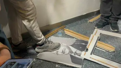 Cumhuriyet Halk Partisi (CHP) Genel Merkezi’nde partililer Kemal Kılıçdaroğlu’nun fotoğrafını