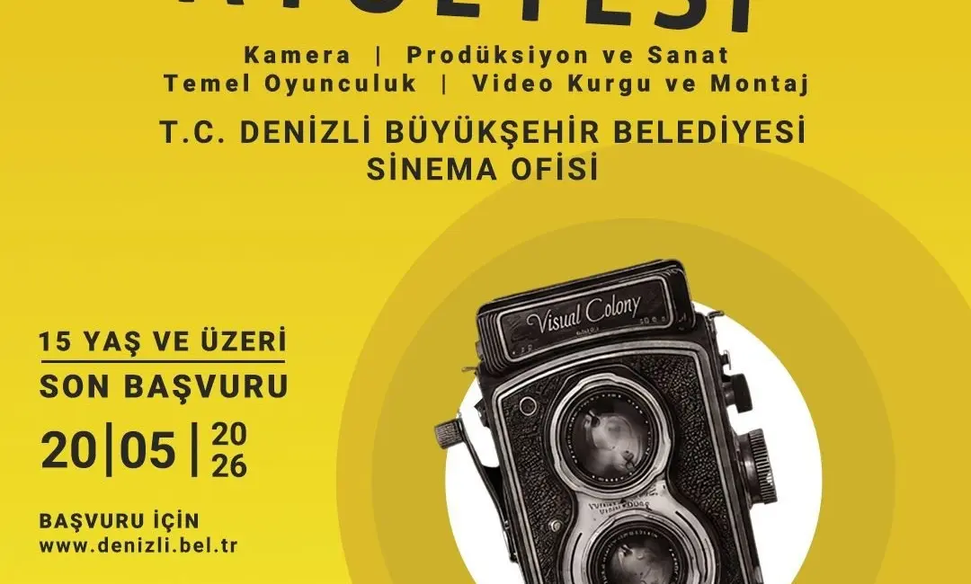 Denizli Büyükşehir Belediyesi, Kısa Film Atölyesi ile sinemaya ilgi duyan