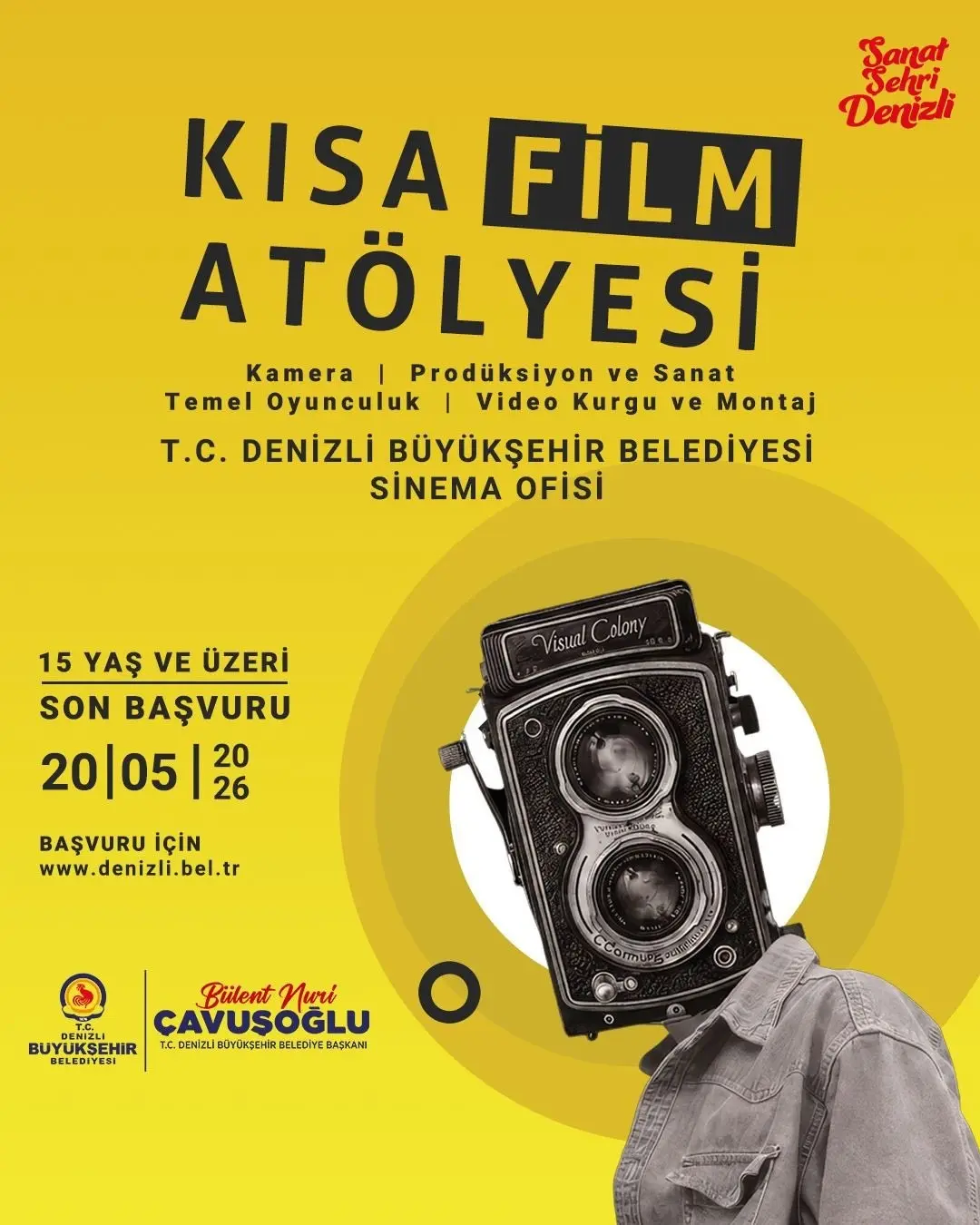 Denizli Büyükşehir Belediyesi, Kısa Film Atölyesi ile sinemaya ilgi duyan