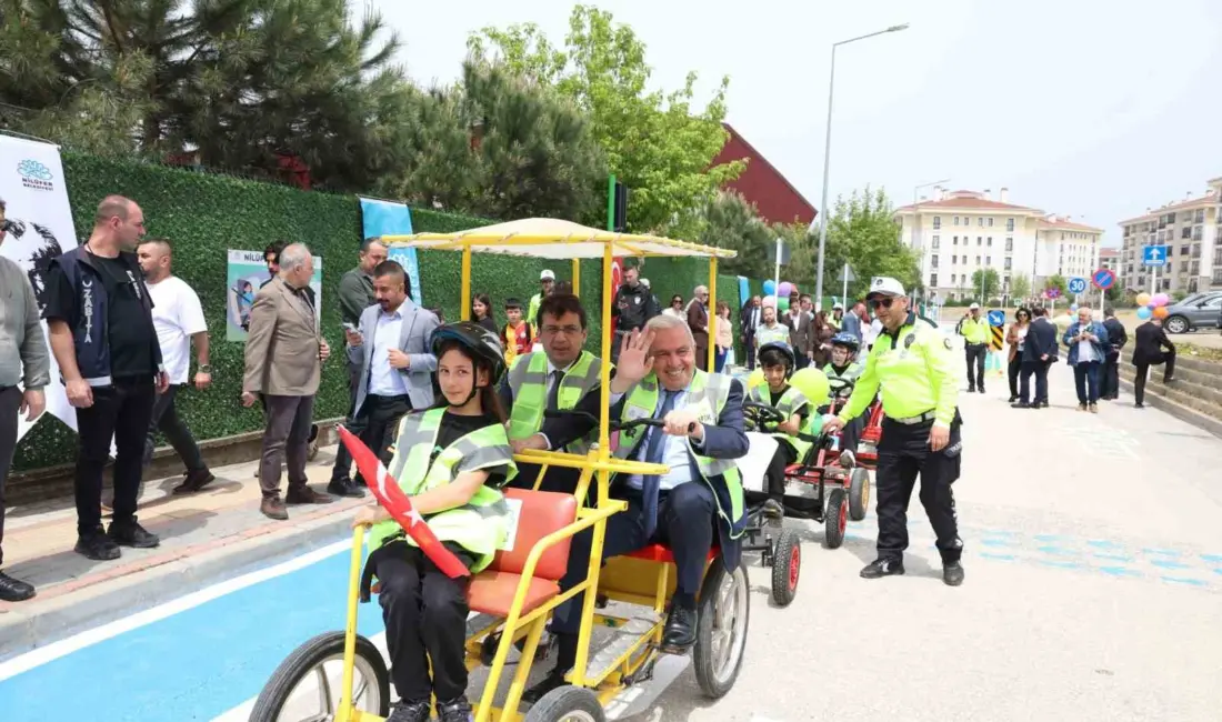 Nilüfer Belediyesi, çocuklara erken yaşta trafik bilinci kazandırmak amacıyla Kızılcıklı