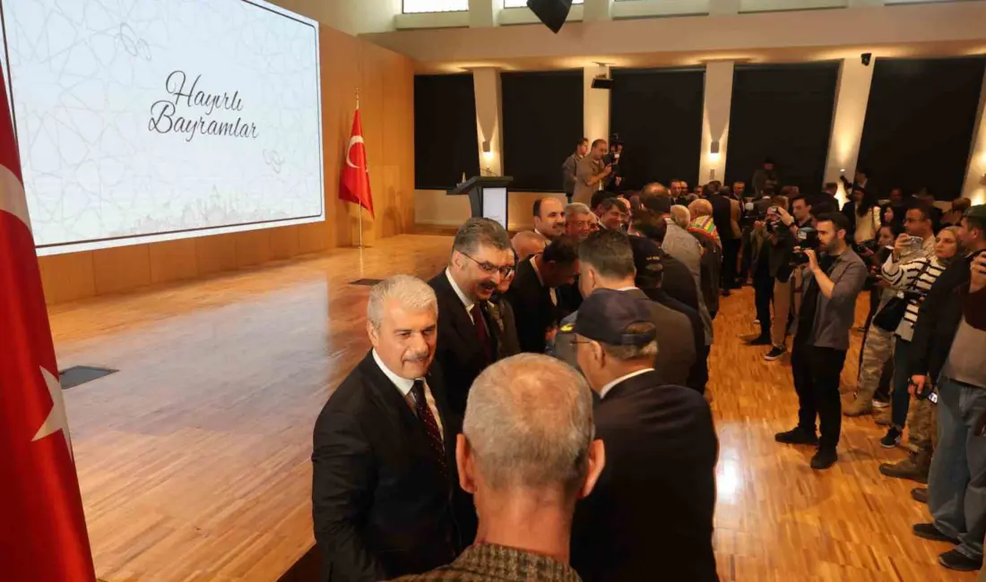Konya’da Kurban Bayramı dolayısıyla protokol bayramlaşma programı düzenlendi. Konya Valiliği
