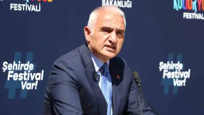 Eskişehir’de Kültür Yolu Festivali’nin açılışına katılan Kültür ve Turizm Bakanı