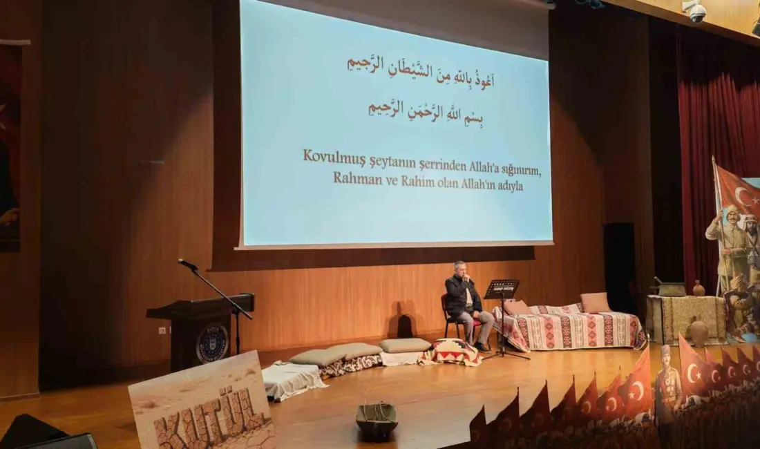 Bursa’nın Orhangazi ilçesinde Kut’ül Amare Zaferi’nin 110’üncü yıl dönümü dolayısıyla