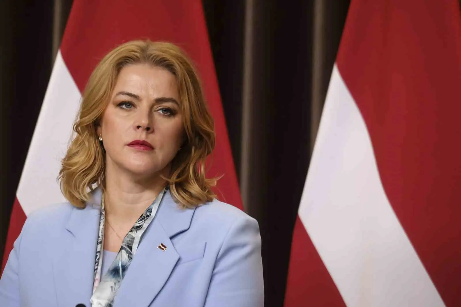 Letonya Başbakanı Evika Silina, ekim ayında yapılacak olan genel seçimlerden