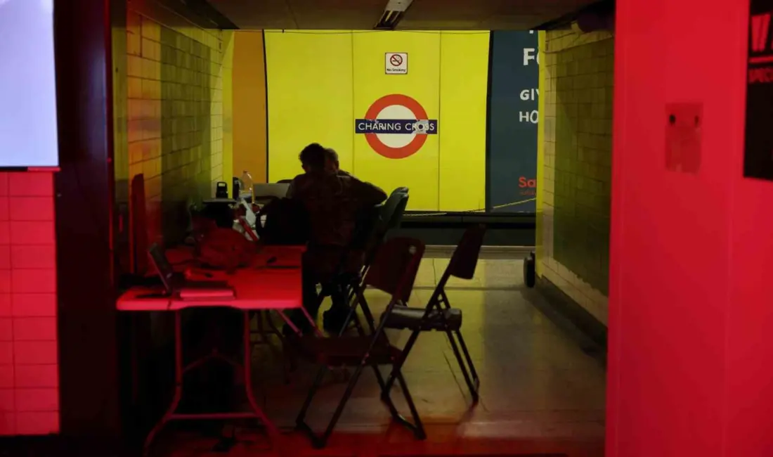 İngiltere Savunma Bakanlığı, başkent Londra’da kullanılmayan bir metro istasyonunun ABD,