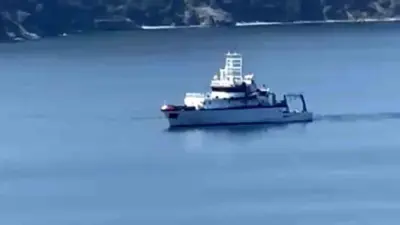 Marmara genelinde geniş bir alanda tarama faaliyetleri gerçekleştiren gemi, deniz