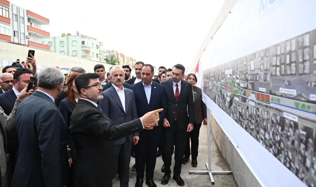 Ulaştırma ve Altyapı Bakanı Abdulkadir Uraloğlu, Mersin’den başlayıp Gaziantep’e kadar