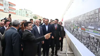 Ulaştırma ve Altyapı Bakanı Abdulkadir Uraloğlu, Mersin’den başlayıp Gaziantep’e kadar