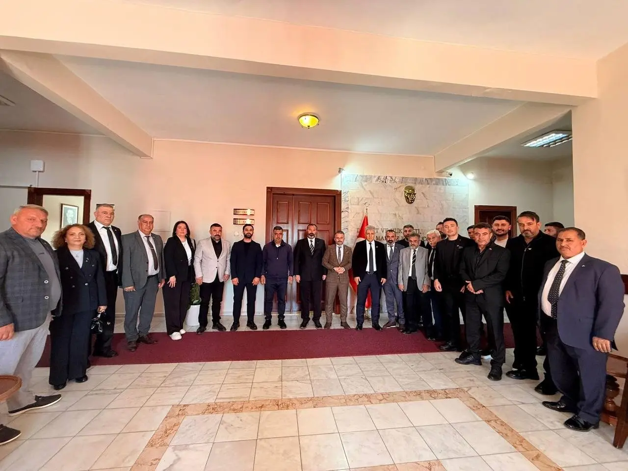 Milliyetçi Hareket Partisi (MHP) İlçe Başkanlığı görevine seçilen Burakhan Taşdemir,