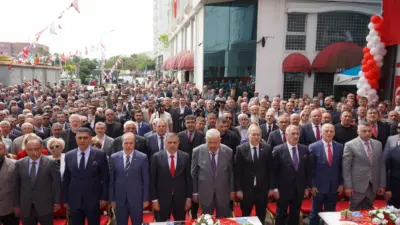 Milliyetçi Hareket Partisi (MHP) Samsun İl Başkanlığı’nın yeni hizmet binası,