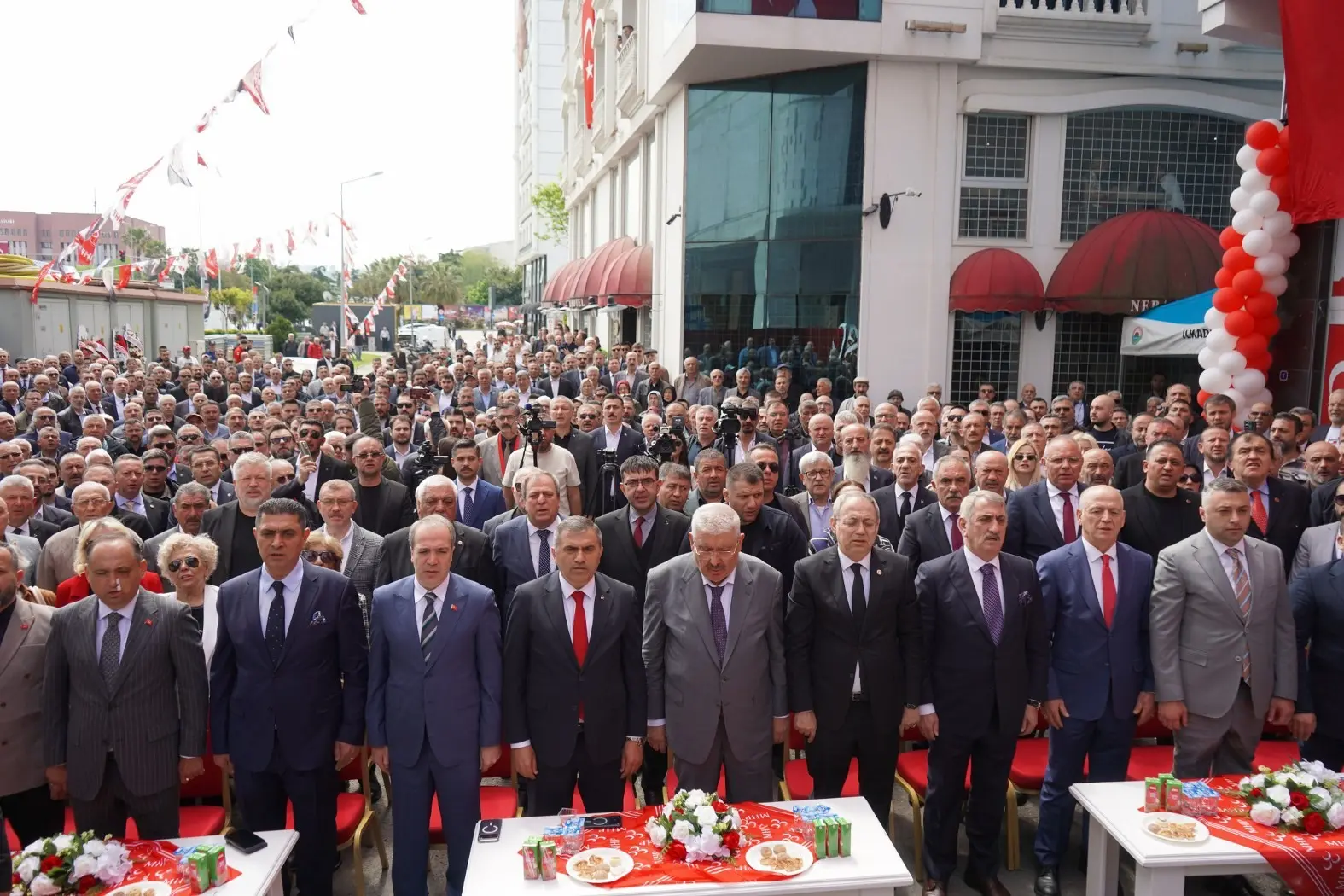 Milliyetçi Hareket Partisi (MHP) Samsun İl Başkanlığı’nın yeni hizmet binası,