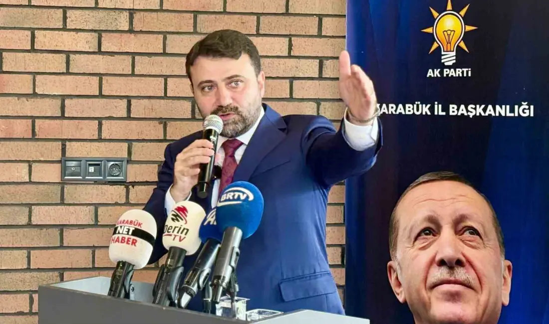 AK Parti Genel Sekreter Yardımcısı ve Karabük Milletvekili Cem Şahin,