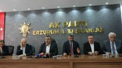Milli Eğitim Bakanı Prof. Dr. Yusuf Tekin, Erzurum’da AK Parti