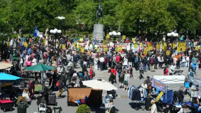 ABD’nin New York kentinde 1 Mayıs Emek ve Dayanışma Günü