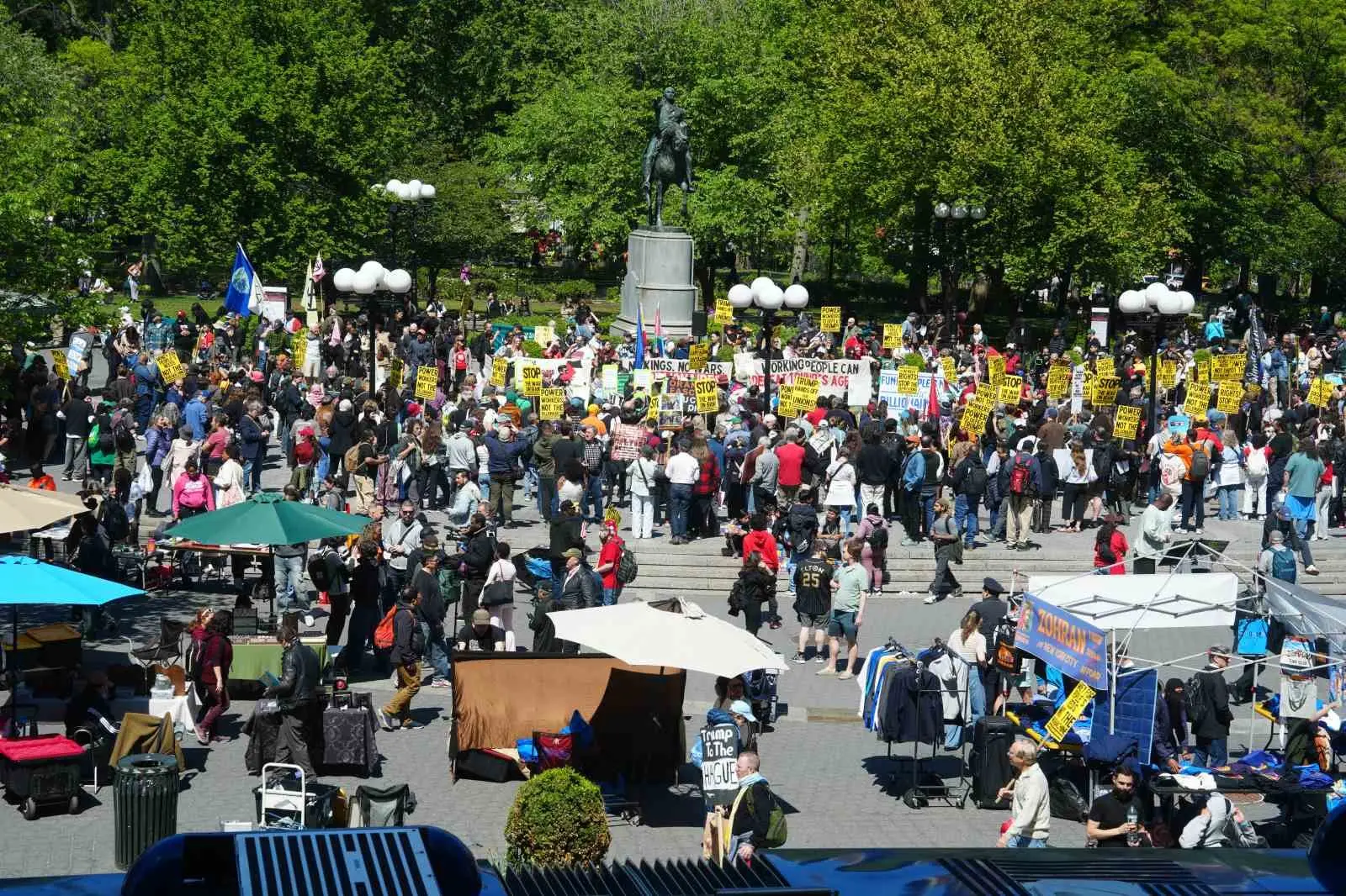 ABD’nin New York kentinde 1 Mayıs Emek ve Dayanışma Günü