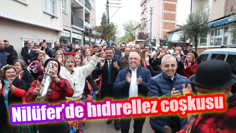 Nilüfer Belediyesi tarafından düzenlenen 14. Geleneksel Hıdırellez Şenlikleri, bu yıl