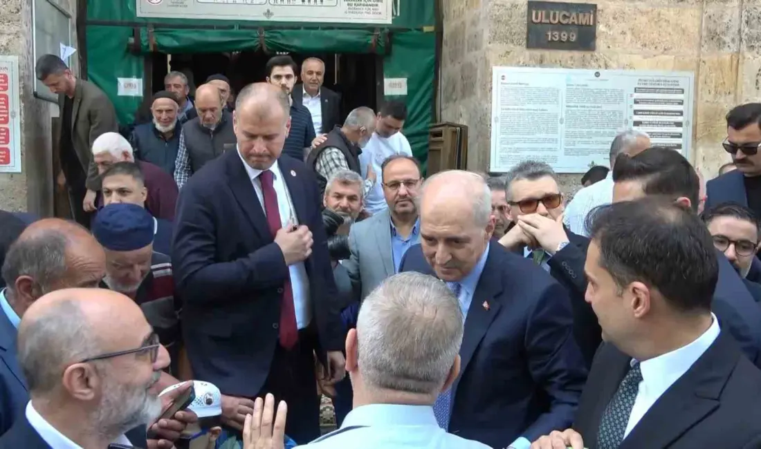 Türkiye Büyük Millet Meclisi Başkanı Numan Kurtulmuş, çeşitli programlara katılmak