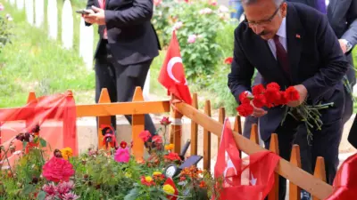 Kahramanmaraş’taki Aysel Çalık Ortaokulu’nda yaşanan saldırıya ilişkin Kahramanmaraş’ta incelemelerde bulunan
