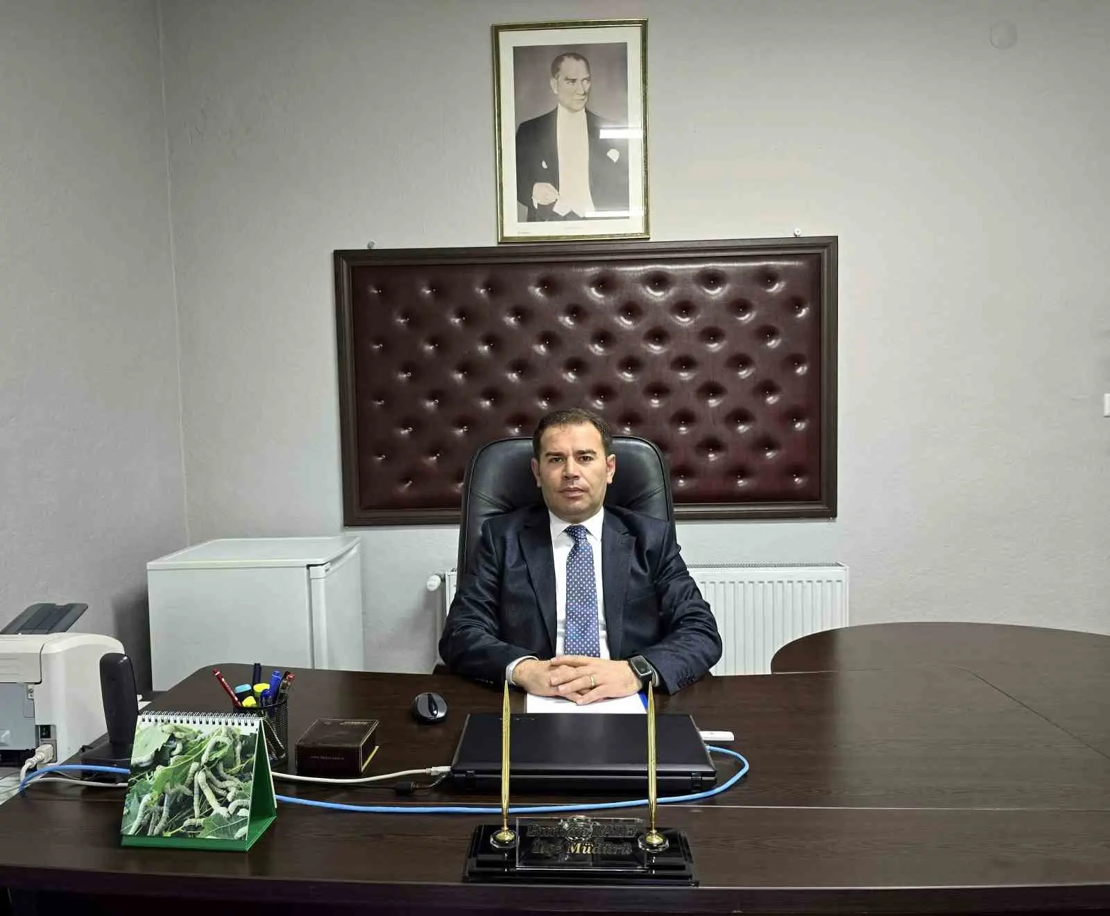 Orhaneli İlçe Tarım ve Orman Müdürü Burhan Kale, göreve başladı.