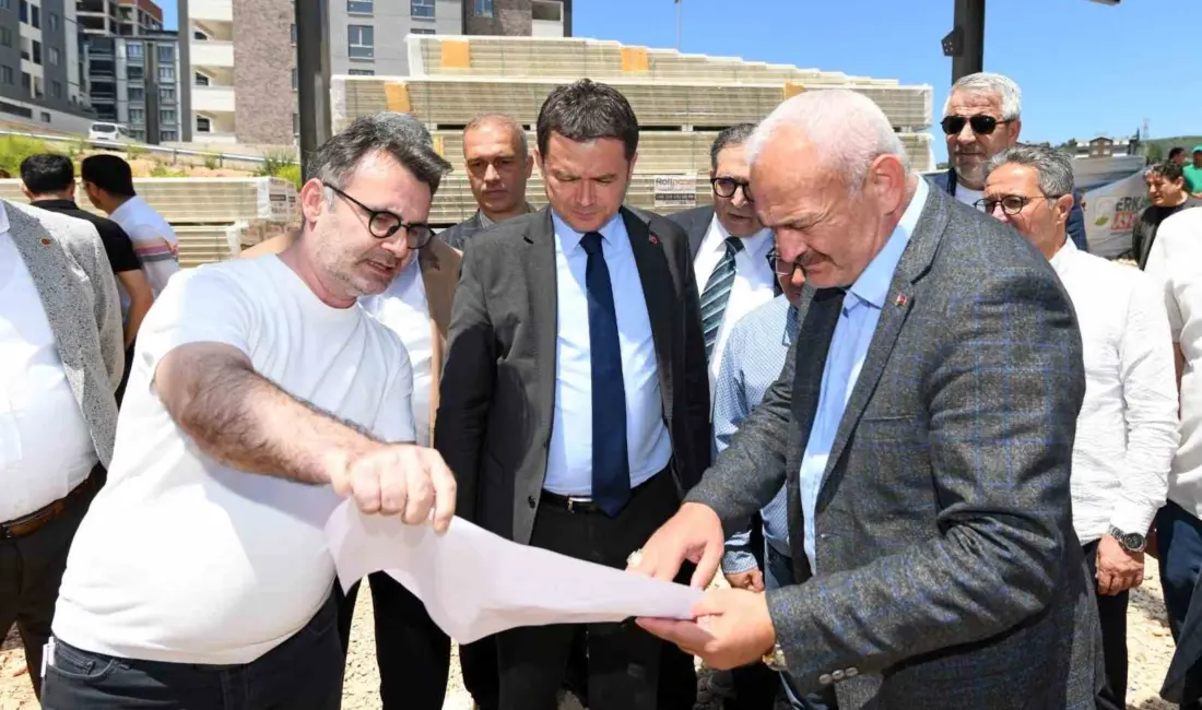 Osmangazi Belediyesi’nce geçtiğimiz aylarda temeli atılan ve yapımında sona gelinen