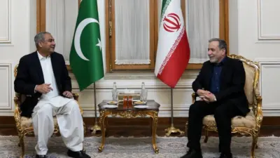 Pakistan İçişleri Bakanı Mohsin Naqvi, resmi ziyarette bulunduğu İran’ın başkenti