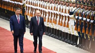 Rusya Devlet Başkanı Vladimir Putin, Çin Devlet Başkanı Xi Jinping