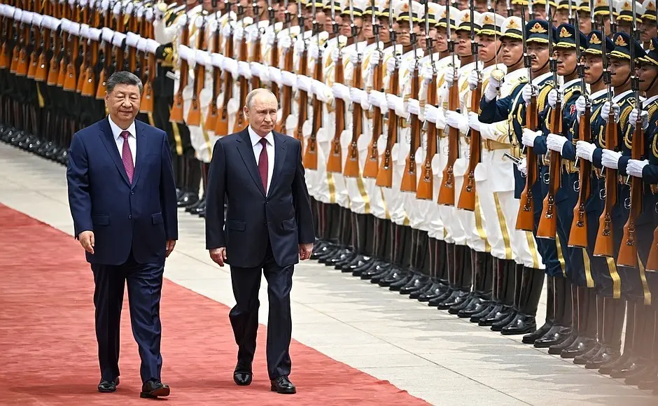 Rusya Devlet Başkanı Vladimir Putin, Çin Devlet Başkanı Xi Jinping