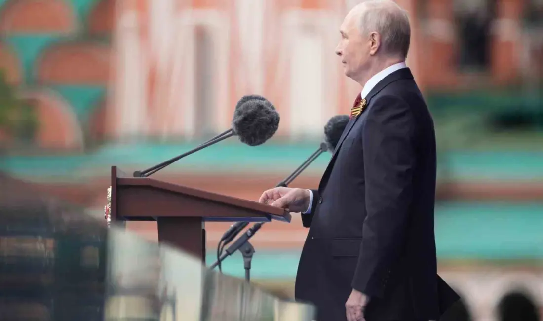 Rusya Devlet Başkanı Vladimir Putin, başkent Moskova’da düzenlenen 9 Mayıs
