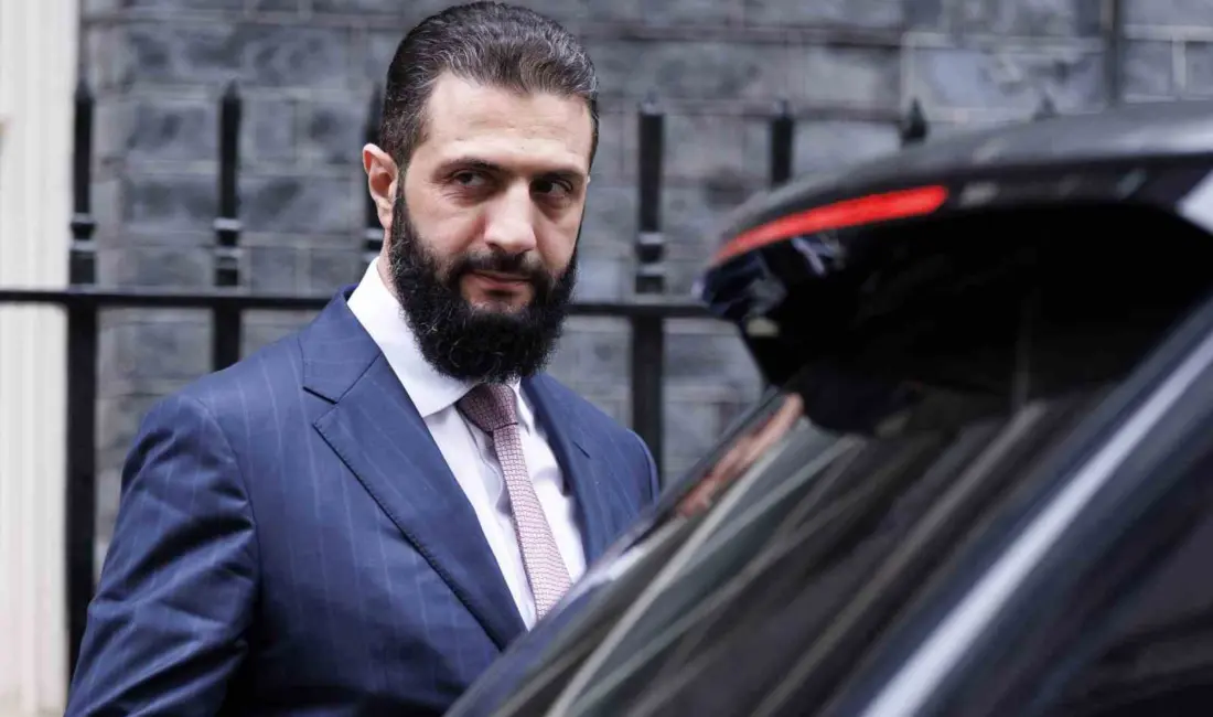 Suriye Devlet Başkanı Ahmed Eş-Şara, ABD Başkanı Donald Trump ile
