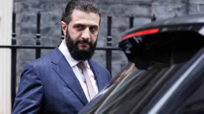 Suriye Devlet Başkanı Ahmed Eş-Şara, ABD Başkanı Donald Trump ile