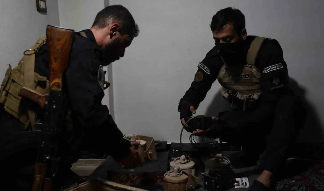 Suriye İçişleri Bakanlığının düzenlediği terörle mücadele operasyonu ile üst düzey