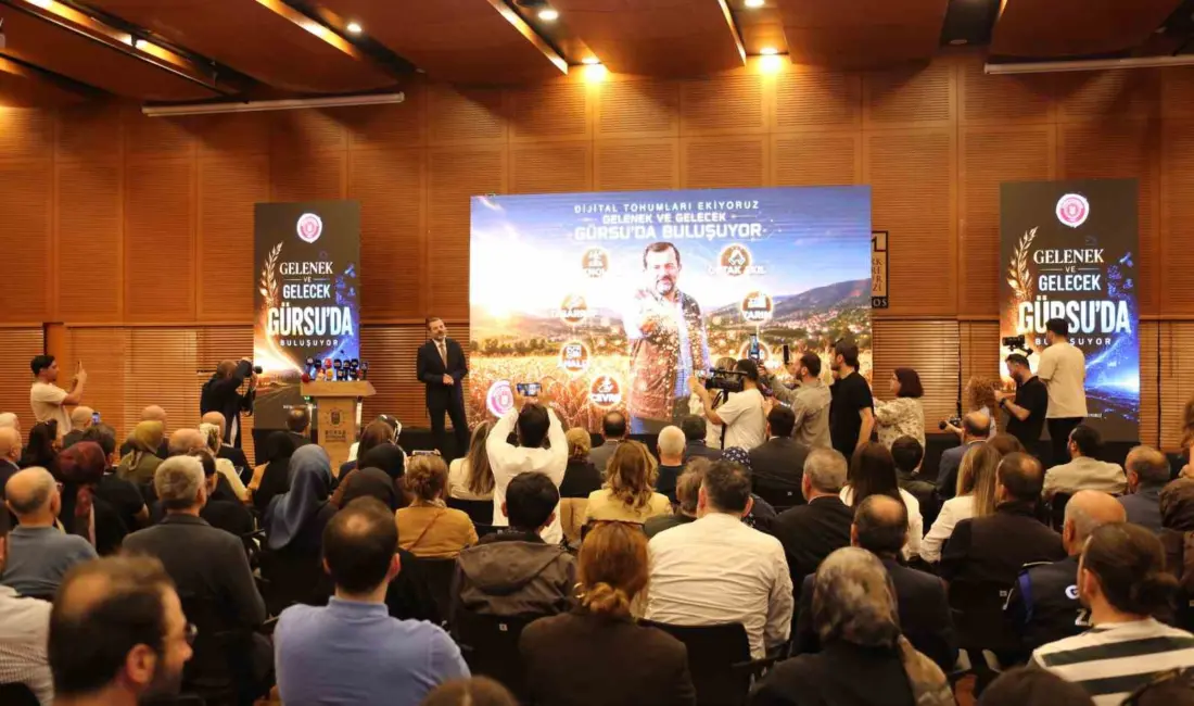 Bursa’nın bereketli toprakları teknolojiyle filizleniyor. Gürsu Belediyesi, ’Dijital Tohumları Ekiyoruz,