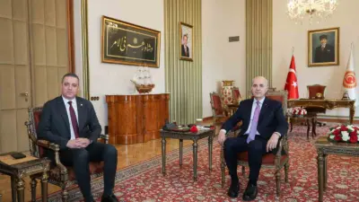 TBMM Başkanı Numan Kurtulmuş, Türkiye Barolar Birliği (TBB) Başkanı Erinç