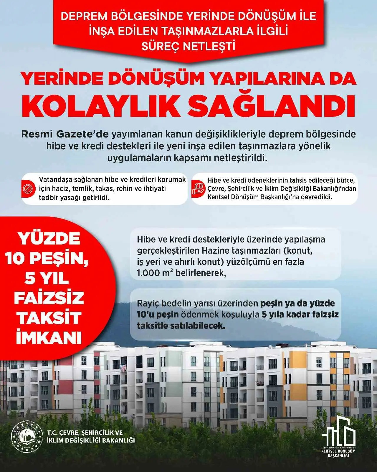 Çevre, Şehircilik ve İklim Değişikliği Bakanı Murat Kurum, torba kanunla