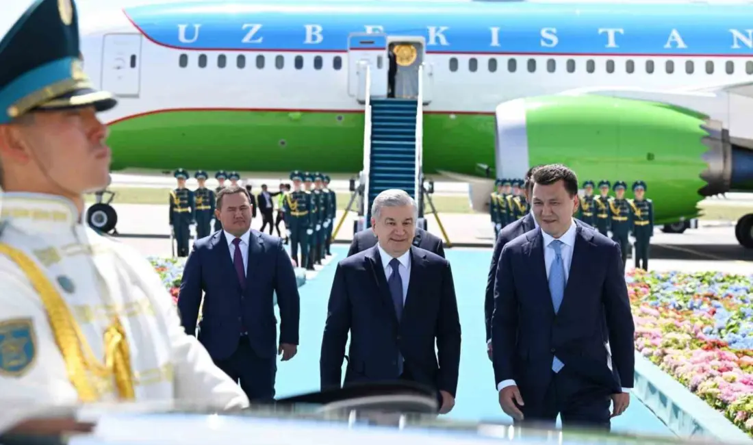 Kazakistan, Kırgızistan ve Özbekistan liderleri, Türk Devletleri Teşkilatı (TDT) Devlet