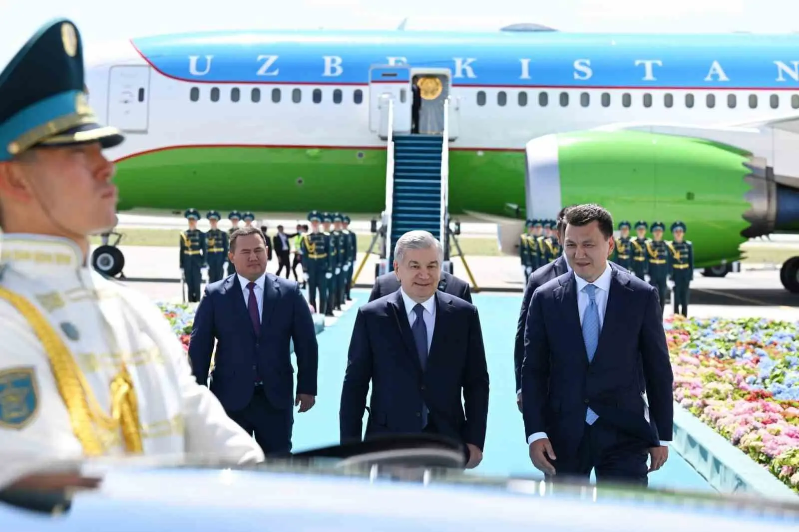Kazakistan, Kırgızistan ve Özbekistan liderleri, Türk Devletleri Teşkilatı (TDT) Devlet