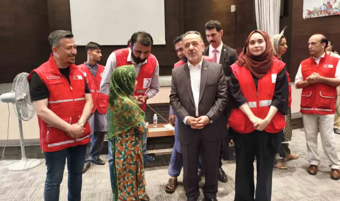 Türk Kızılayı Pakistan’ın başkenti İslamabad’da Kurban Bayramı’nda vekaleten kesilen kurbanların