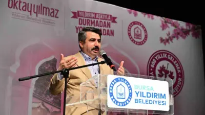 Bursa’da Yıldırım Belediyesi tarafından düzenlenen Erguvan Bayramı sona erdi. Üç