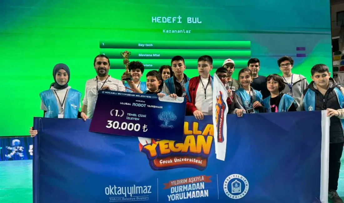 Bursa’da Yıldırım Belediyesi’nin çocukları bilim, teknoloji ve sanatla buluşturmak amacıyla