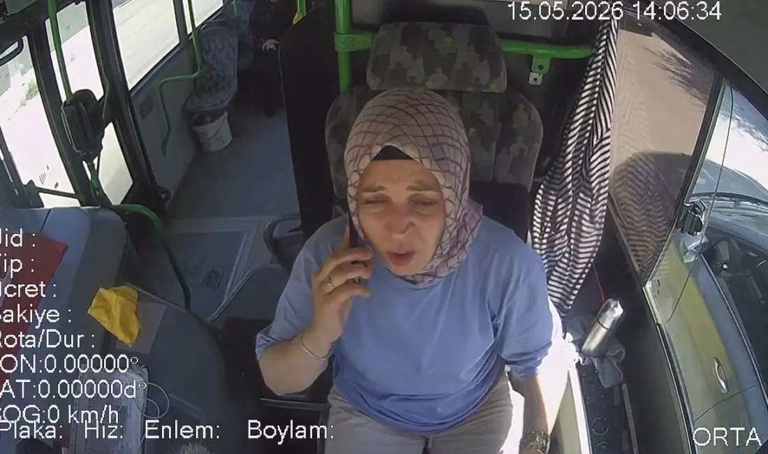 Bursa’nın İnegöl ilçesinde seyir halindeki halk otobüsünde fenalaşan yaşlı yolcu,