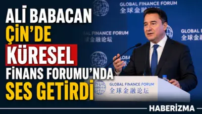 DEVA Partisi Genel Başkanı Ali Babacan’ın 2026 Tsinghua Küresel Finans
