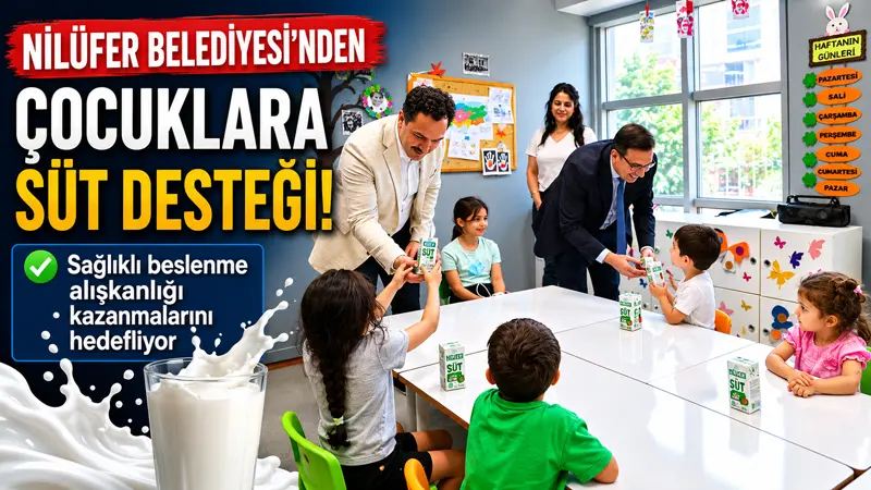 Nilüfer Belediyesi, çocukların sağlıklı beslenme alışkanlığı kazanmasını desteklemek amacıyla TMMOB