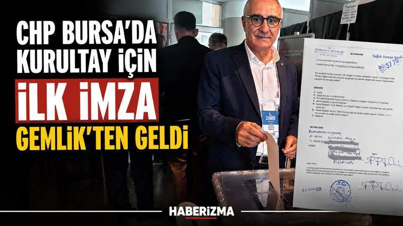 CHP Gemlik ve Bursa Büyükşehir Belediye Meclis Üyesi Şükrü Aksu,