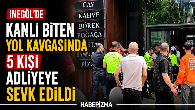 Bursa’nın İnegöl ilçesinde yol meselesi yüzünden çıkan 1’i ağır 4